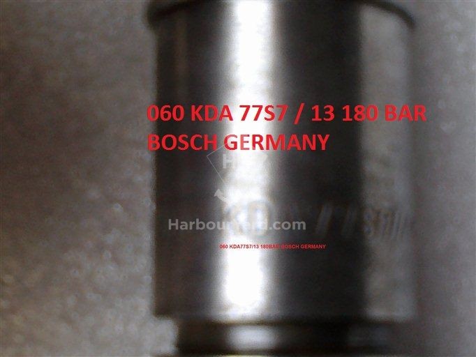 DEUTZ 816 FUEL INJECTOR 060 KDA 77S7 / 13 180 BAR BOSCH GERMANY